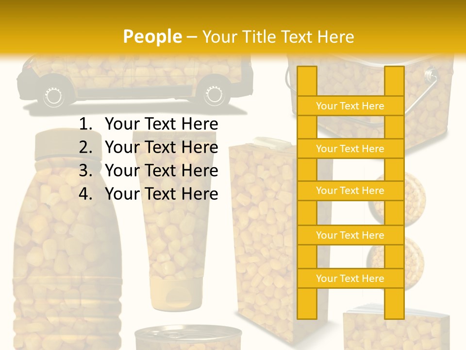 Boite De Conserve Collection Ingr PowerPoint Template