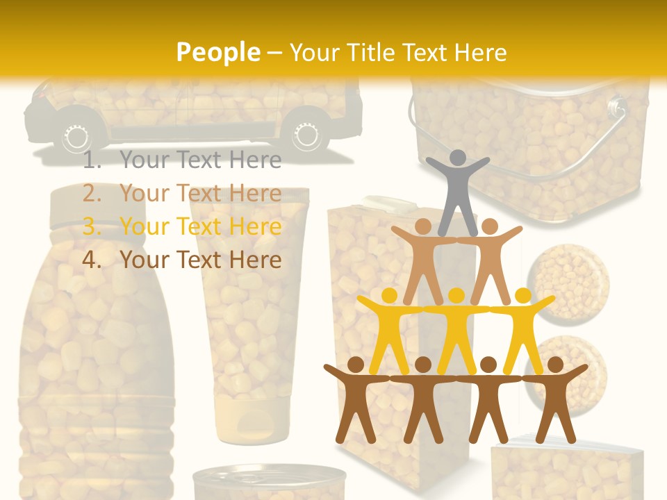 Boite De Conserve Collection Ingr PowerPoint Template