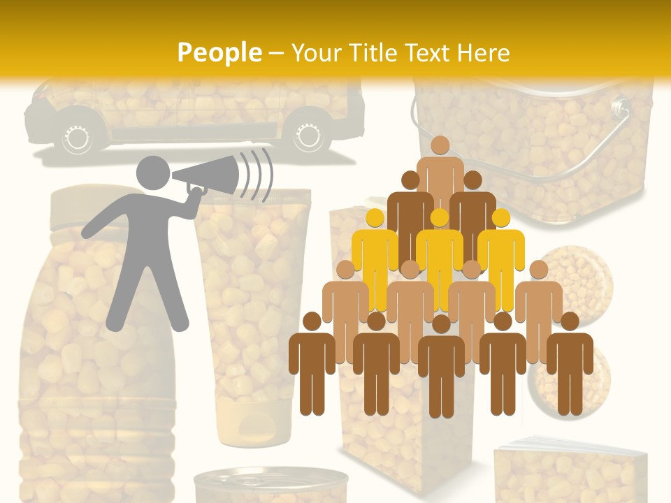 Boite De Conserve Collection Ingr PowerPoint Template