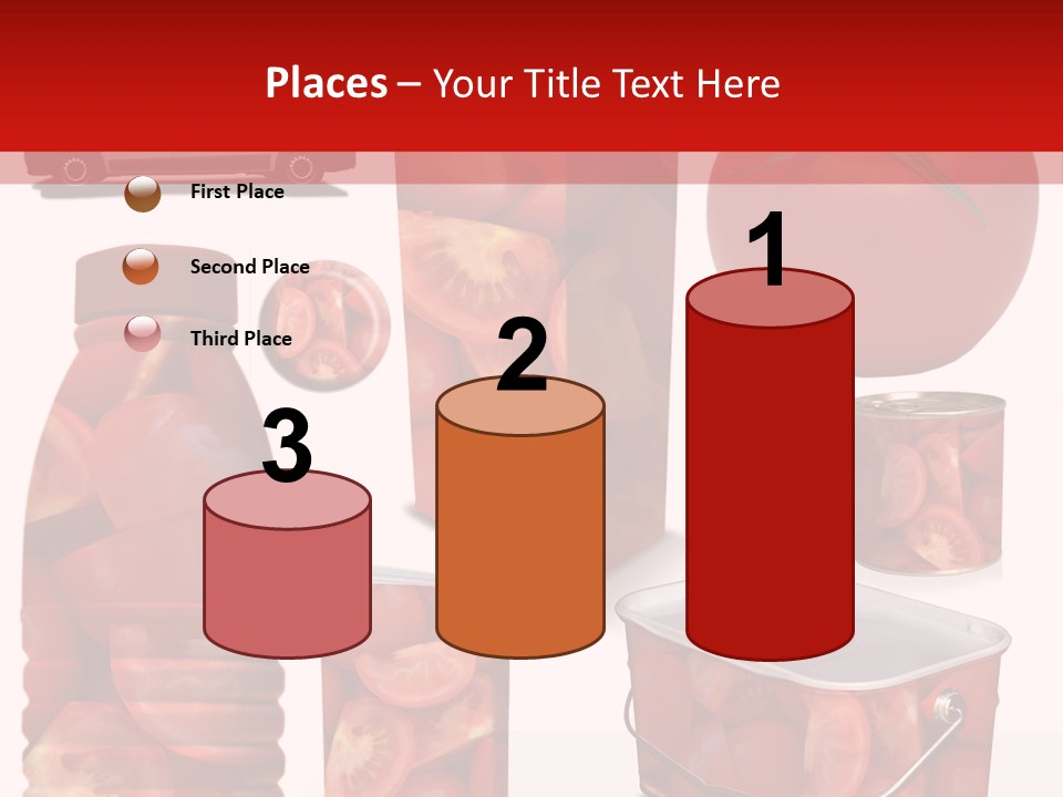 Objet Bouteille Agriculture PowerPoint Template