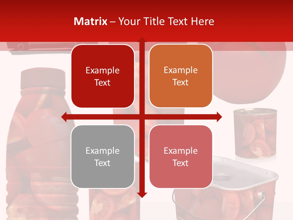 Objet Bouteille Agriculture PowerPoint Template