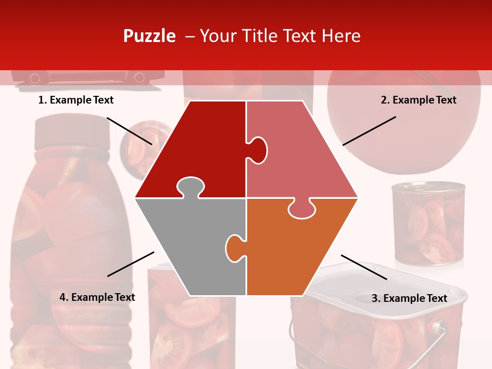 Objet Bouteille Agriculture PowerPoint Template