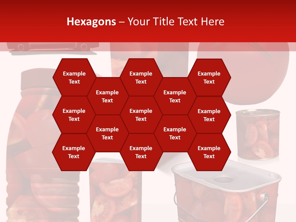 Objet Bouteille Agriculture PowerPoint Template