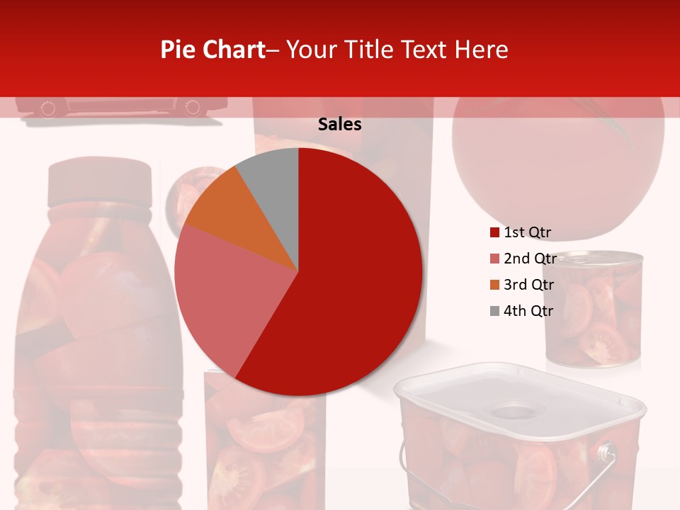 Objet Bouteille Agriculture PowerPoint Template