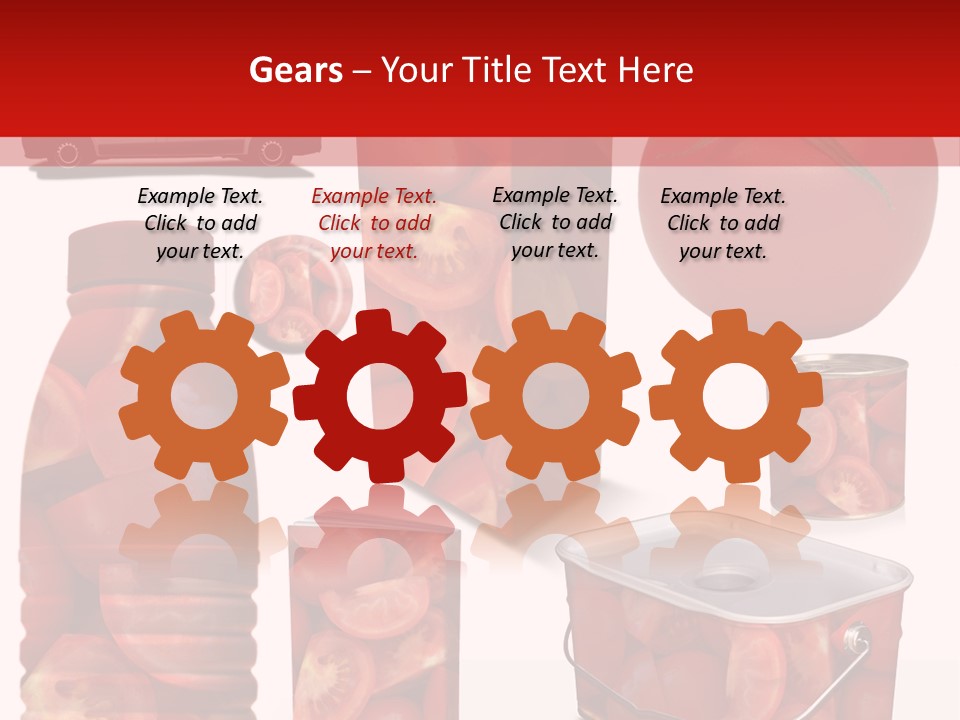 Objet Bouteille Agriculture PowerPoint Template