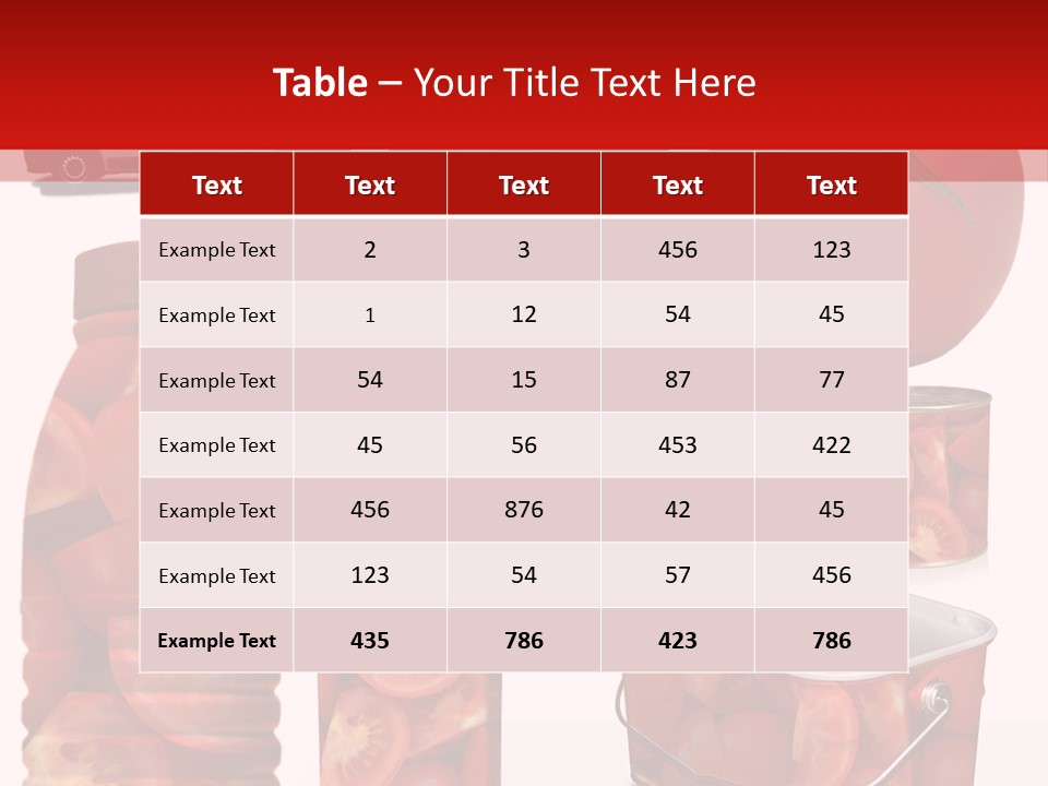 Objet Bouteille Agriculture PowerPoint Template