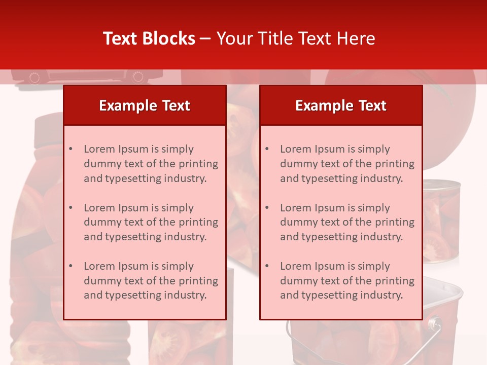 Objet Bouteille Agriculture PowerPoint Template
