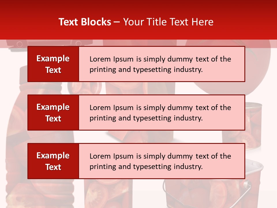 Objet Bouteille Agriculture PowerPoint Template