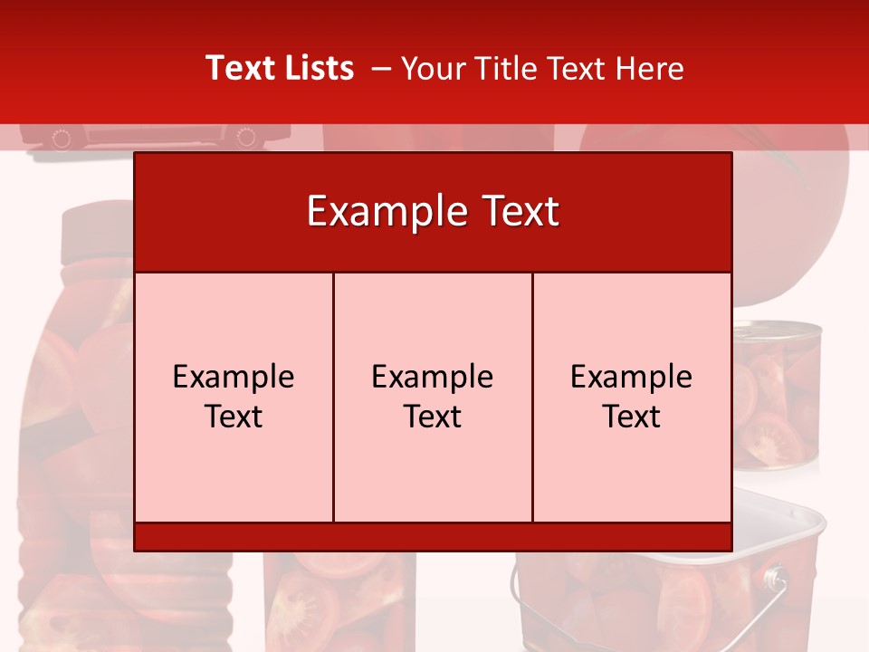 Objet Bouteille Agriculture PowerPoint Template