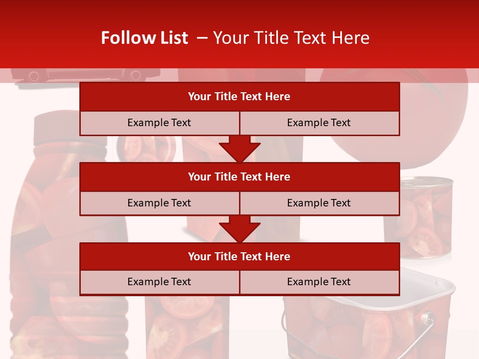 Objet Bouteille Agriculture PowerPoint Template