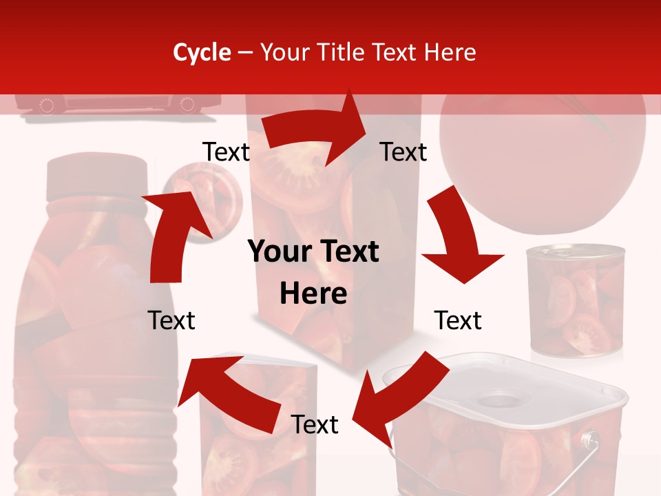 Objet Bouteille Agriculture PowerPoint Template