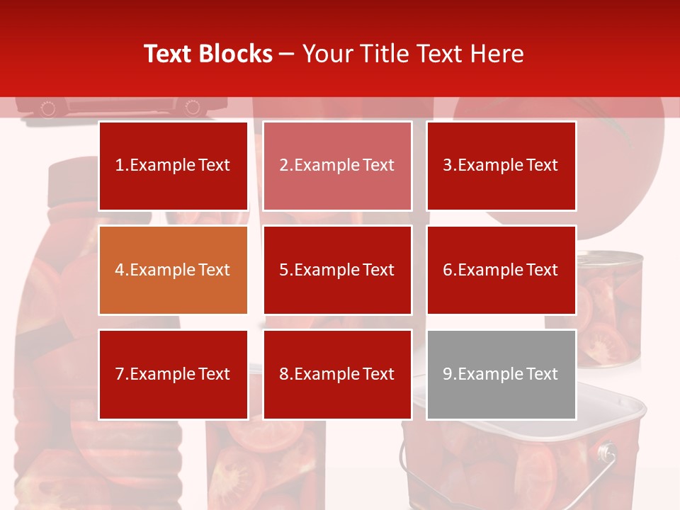Objet Bouteille Agriculture PowerPoint Template