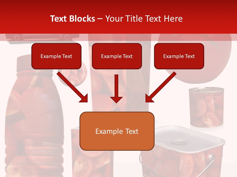 Objet Bouteille Agriculture PowerPoint Template