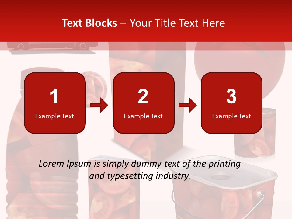 Objet Bouteille Agriculture PowerPoint Template