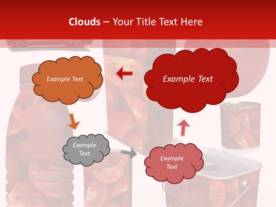 Objet Bouteille Agriculture PowerPoint Template