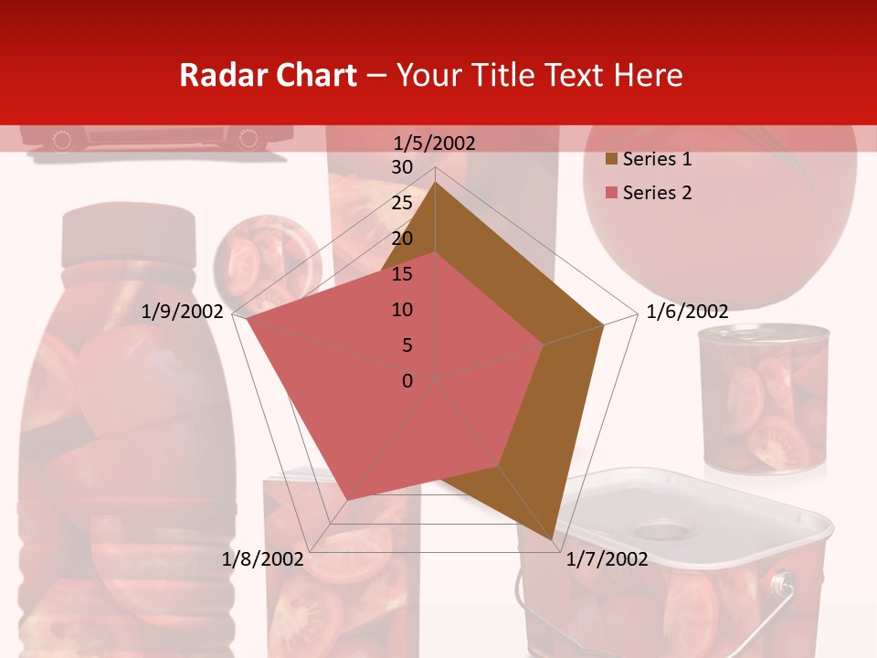 Objet Bouteille Agriculture PowerPoint Template