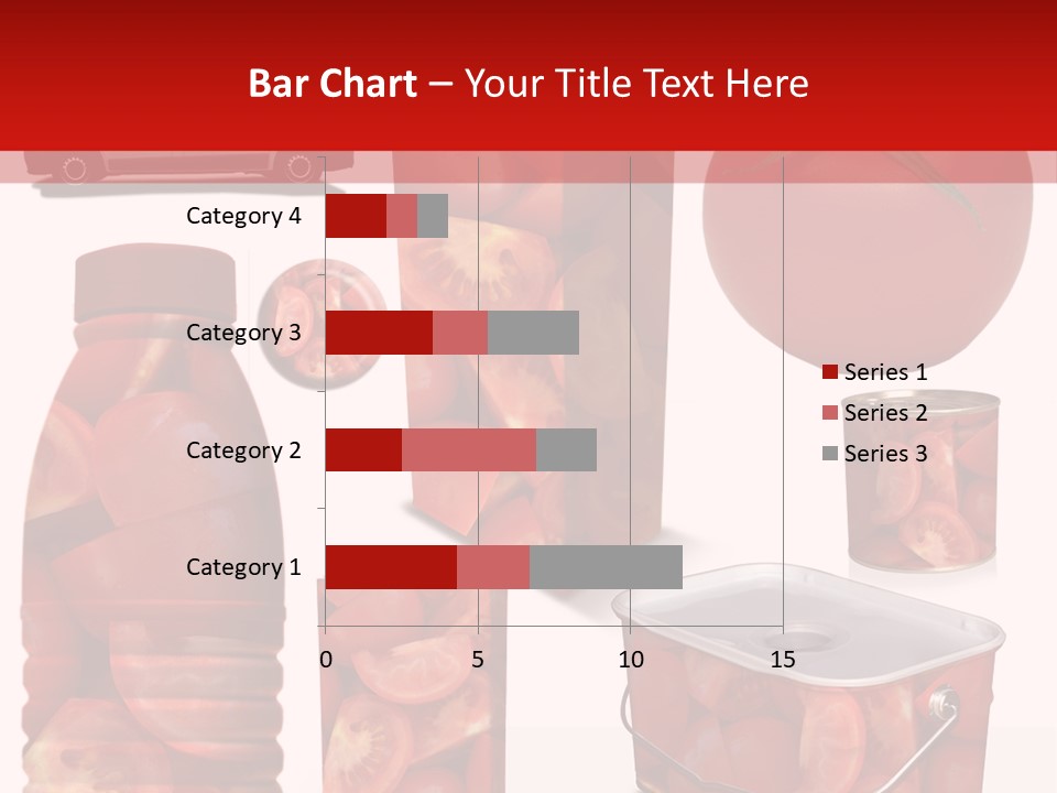 Objet Bouteille Agriculture PowerPoint Template