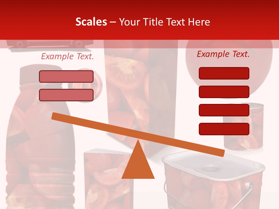 Objet Bouteille Agriculture PowerPoint Template