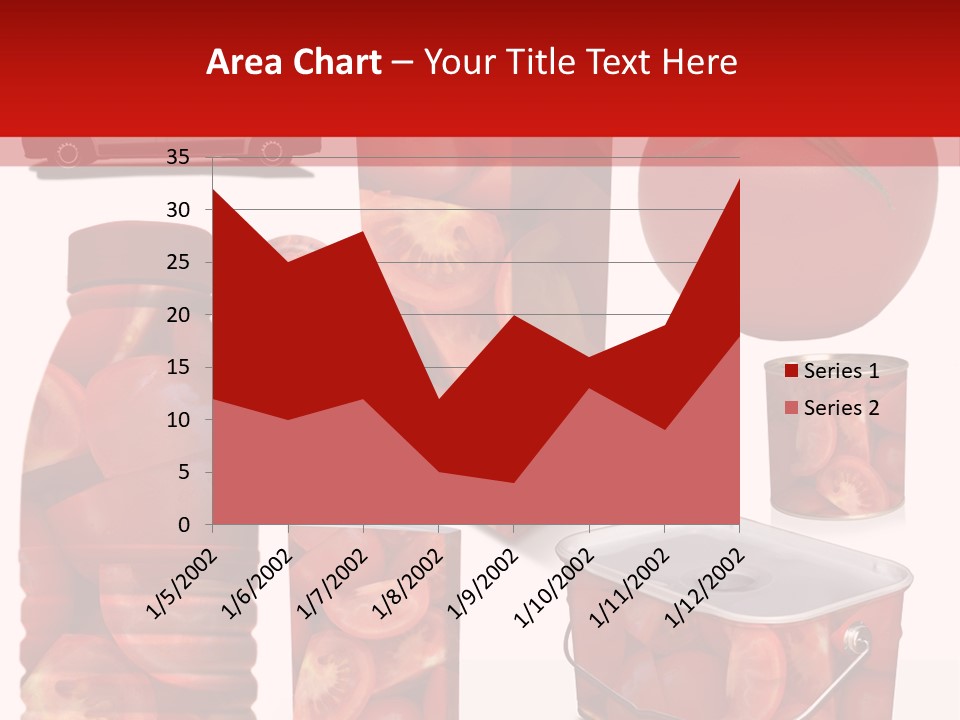 Objet Bouteille Agriculture PowerPoint Template