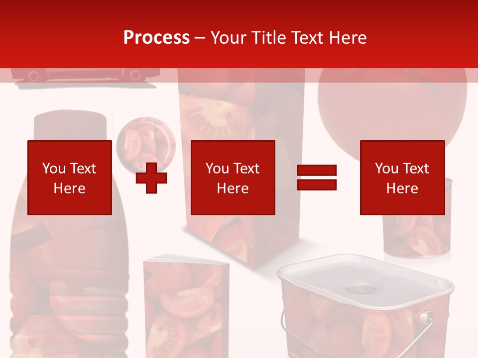 Objet Bouteille Agriculture PowerPoint Template