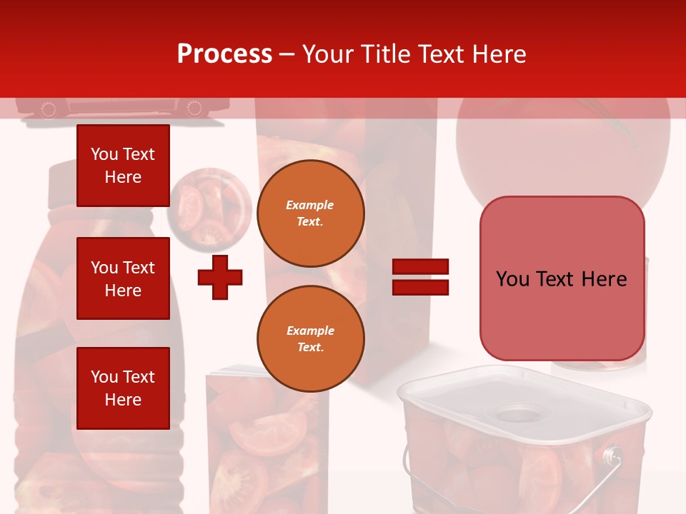 Objet Bouteille Agriculture PowerPoint Template