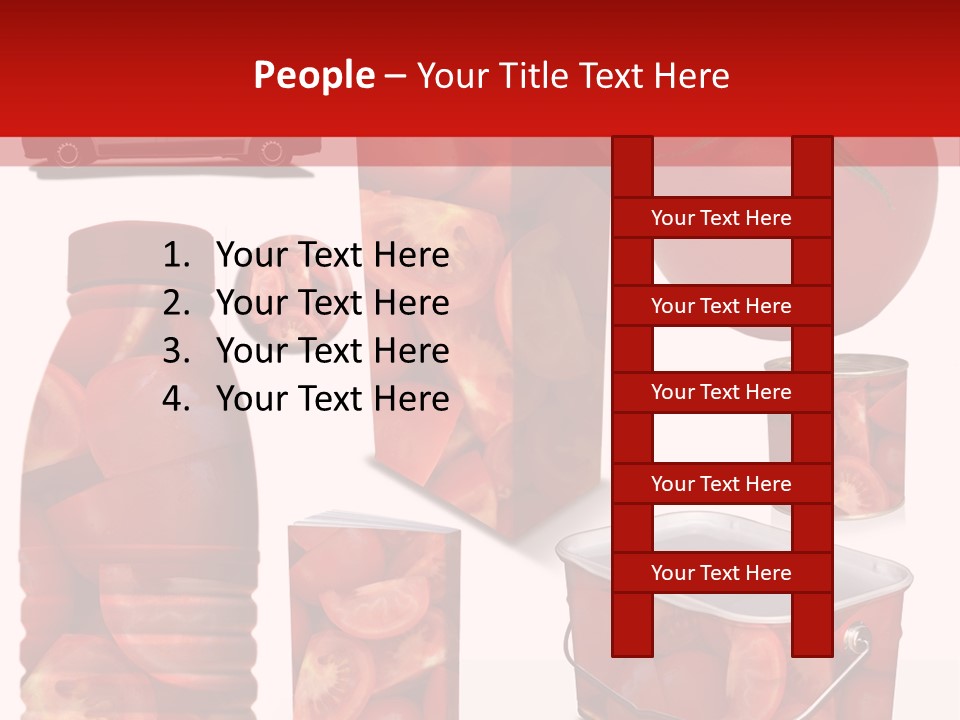 Objet Bouteille Agriculture PowerPoint Template