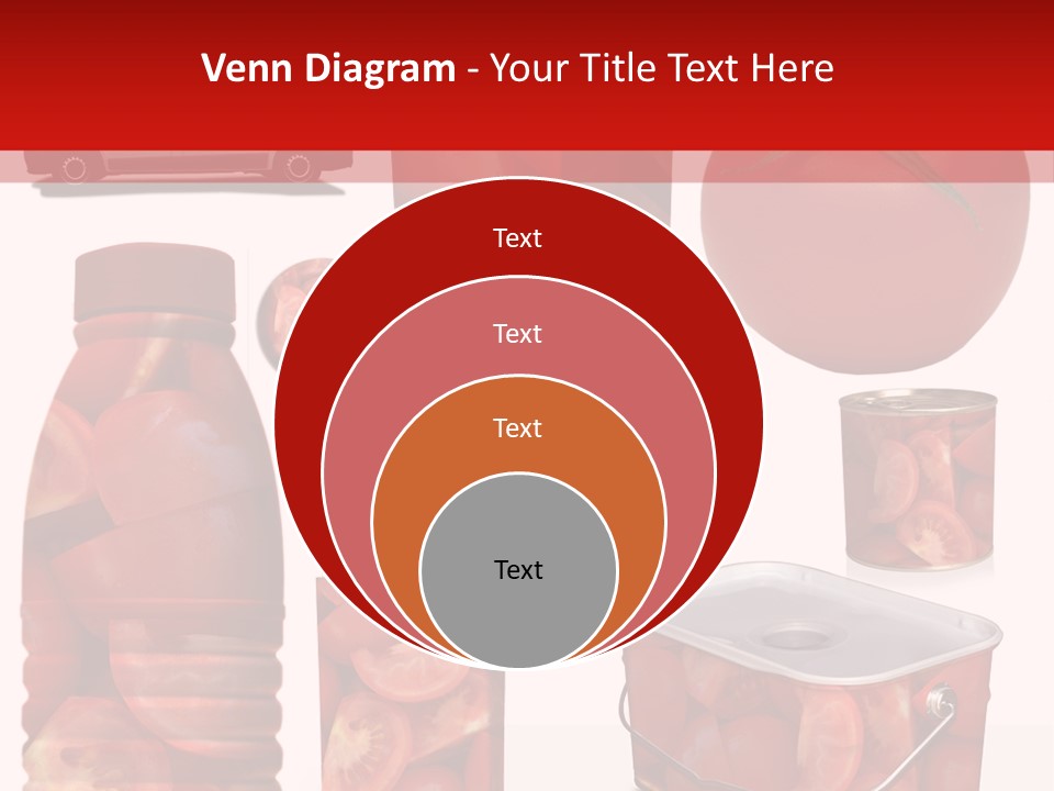 Objet Bouteille Agriculture PowerPoint Template