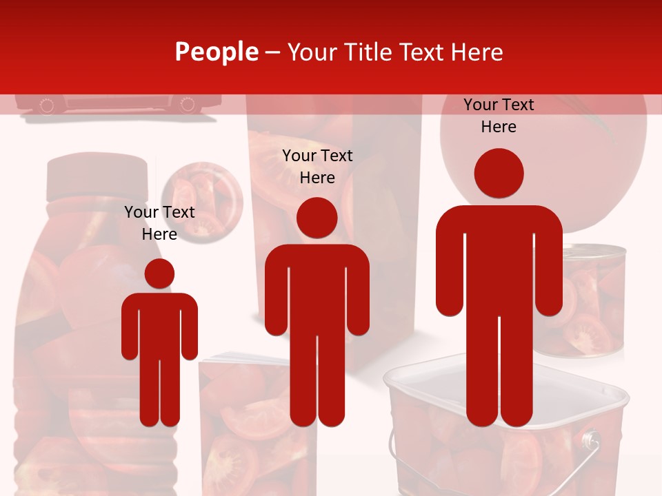 Objet Bouteille Agriculture PowerPoint Template