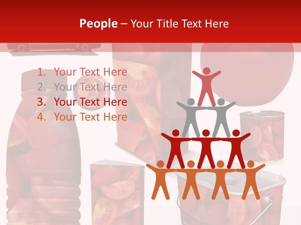 Objet Bouteille Agriculture PowerPoint Template