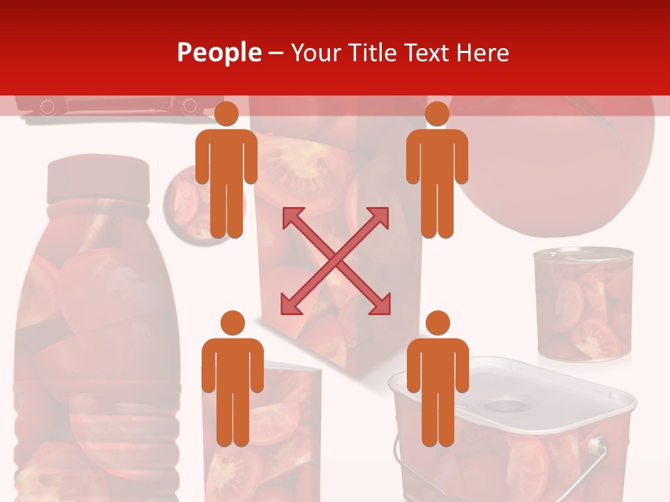 Objet Bouteille Agriculture PowerPoint Template