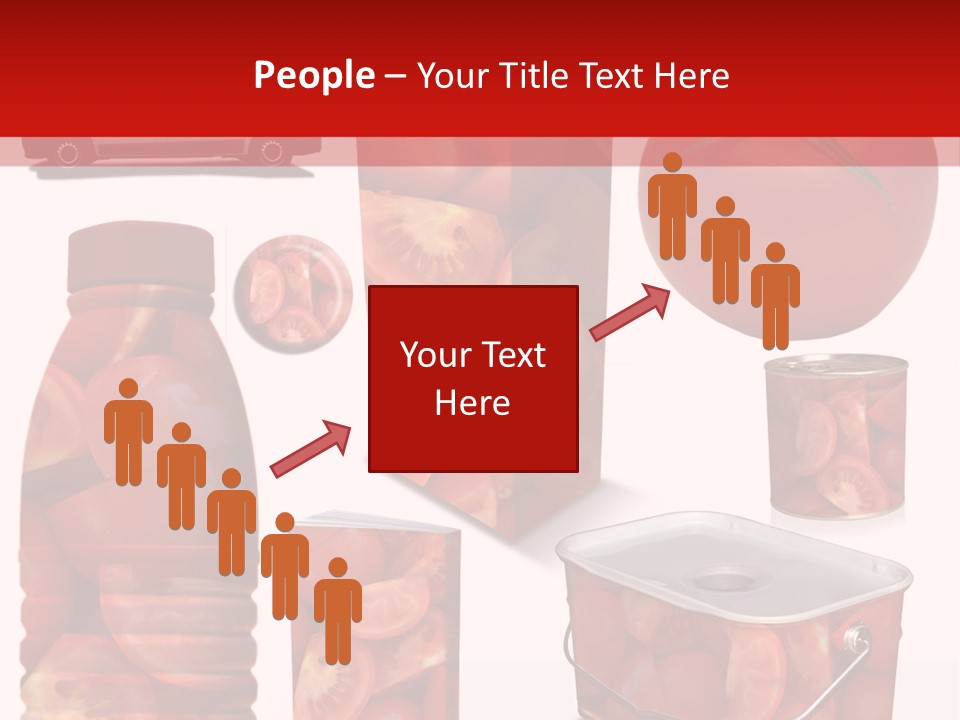 Objet Bouteille Agriculture PowerPoint Template