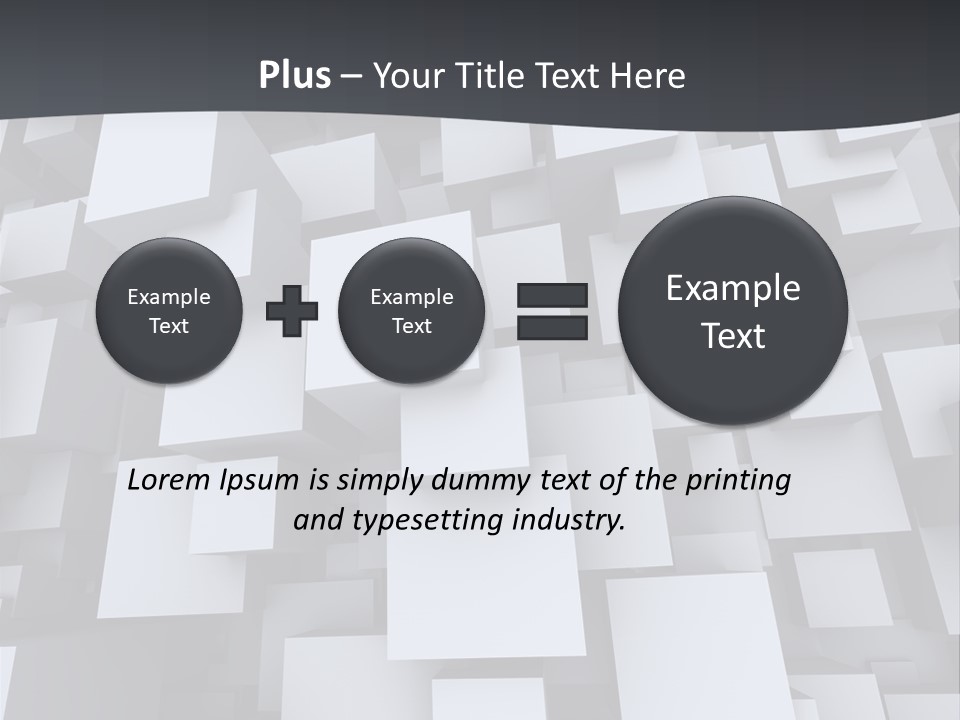 Analyse Mathematique Forme PowerPoint Template