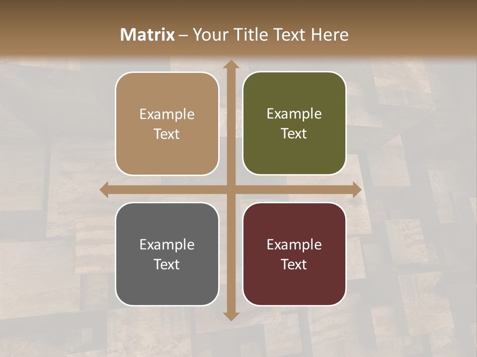 Construction Brut Automatique PowerPoint Template