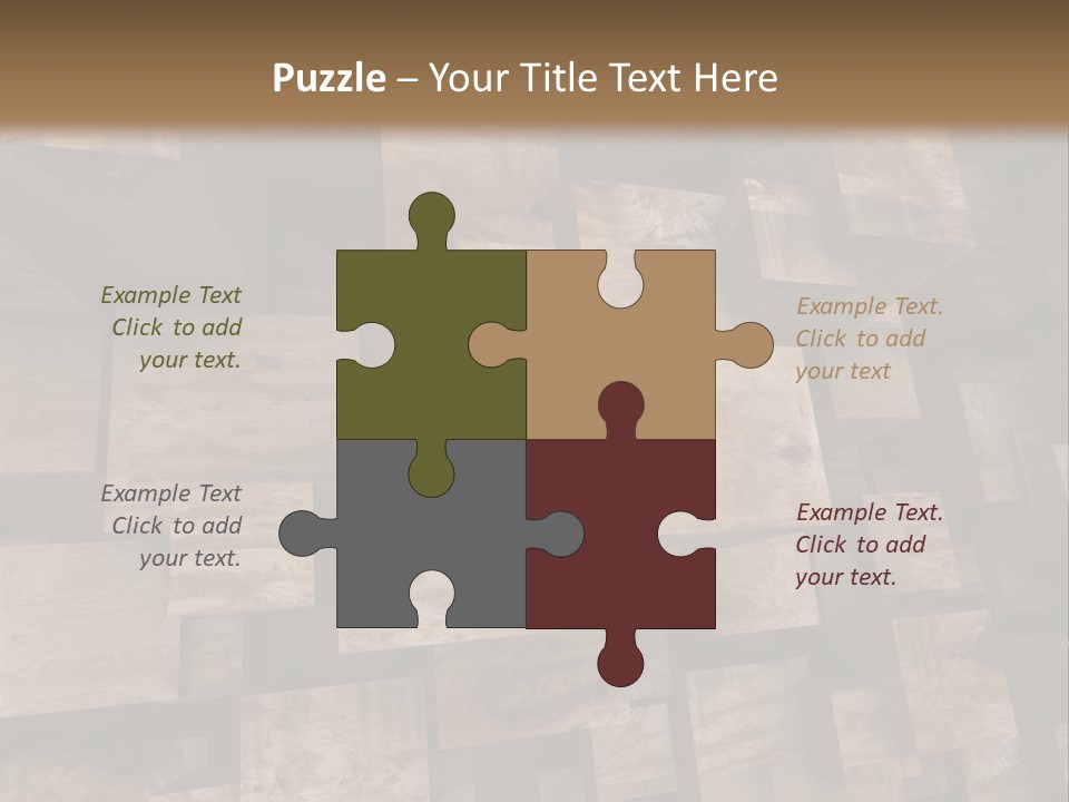 Construction Brut Automatique PowerPoint Template