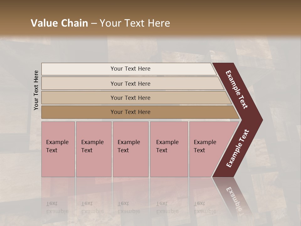 Construction Brut Automatique PowerPoint Template