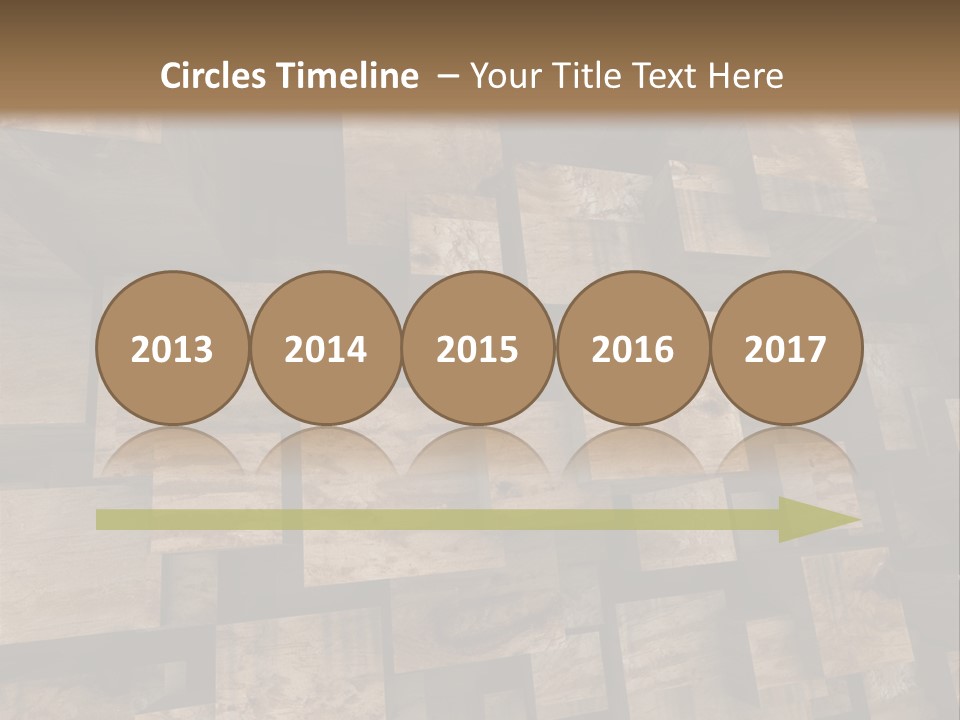 Construction Brut Automatique PowerPoint Template