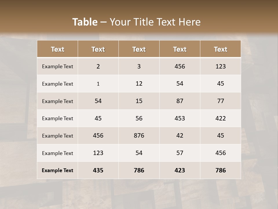 Construction Brut Automatique PowerPoint Template