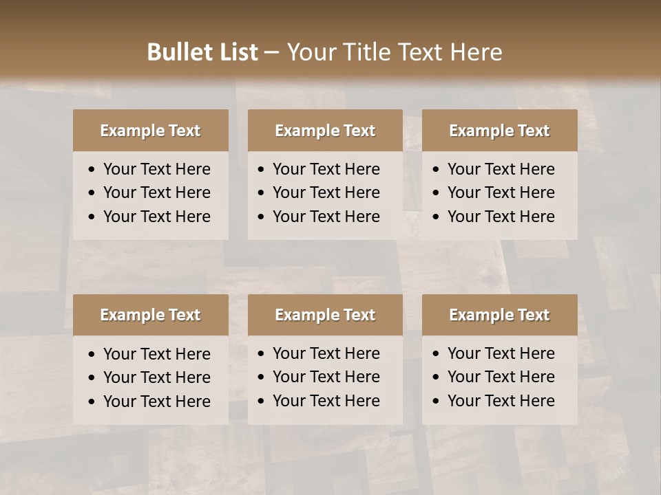 Construction Brut Automatique PowerPoint Template
