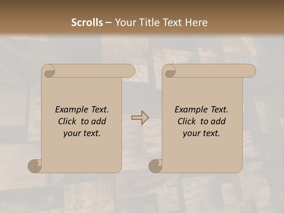 Construction Brut Automatique PowerPoint Template