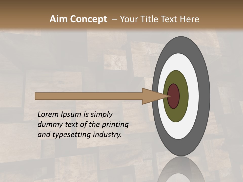 Construction Brut Automatique PowerPoint Template