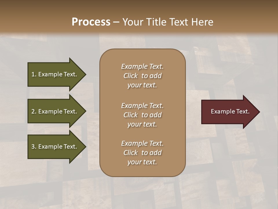 Construction Brut Automatique PowerPoint Template