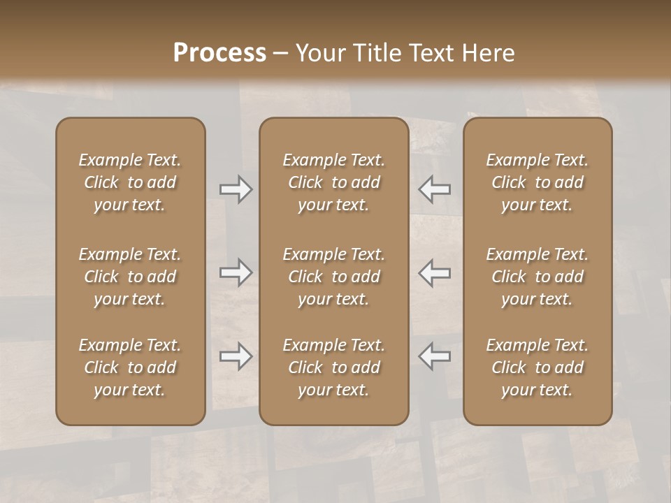 Construction Brut Automatique PowerPoint Template