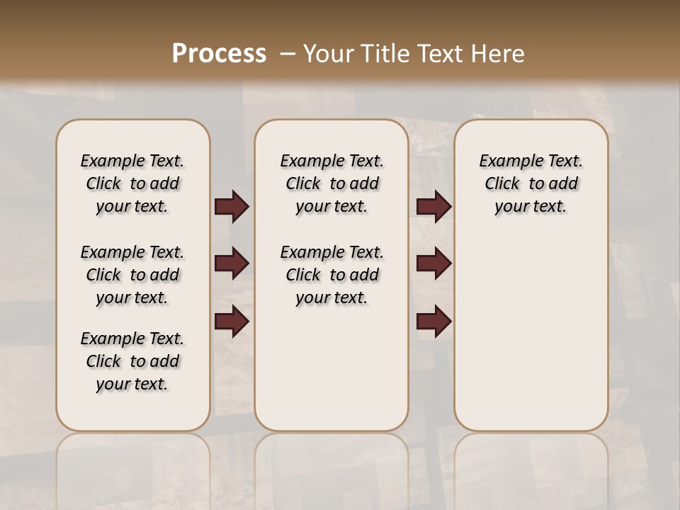 Construction Brut Automatique PowerPoint Template
