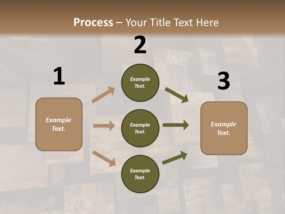 Construction Brut Automatique PowerPoint Template