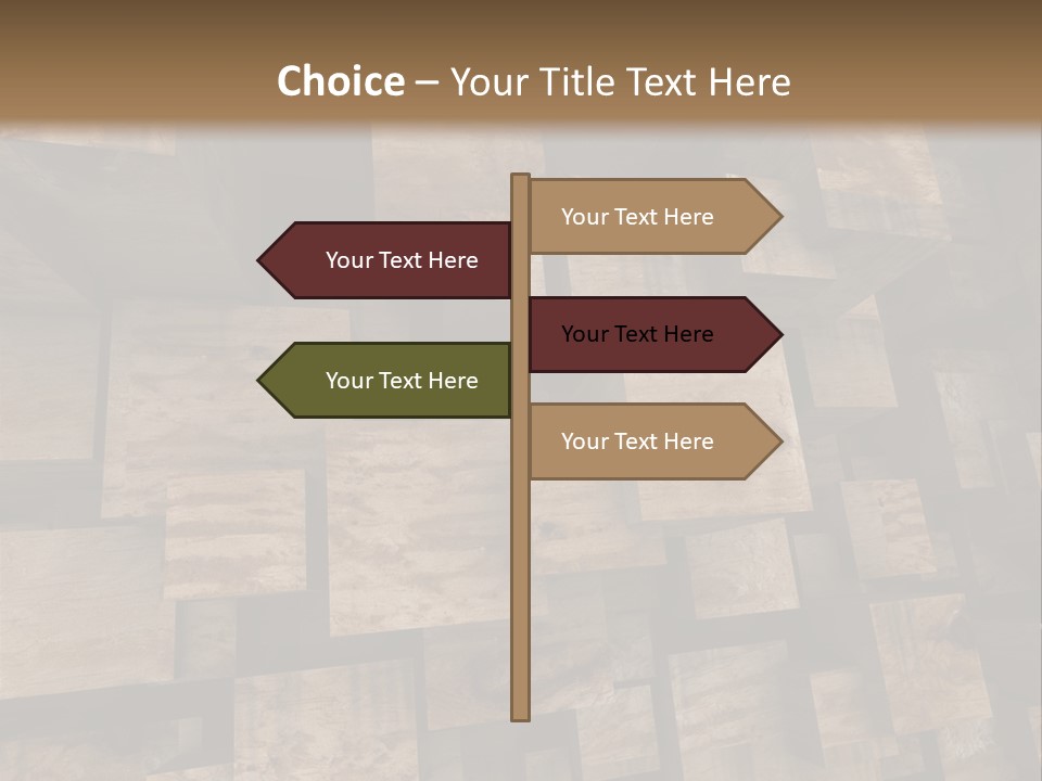 Construction Brut Automatique PowerPoint Template