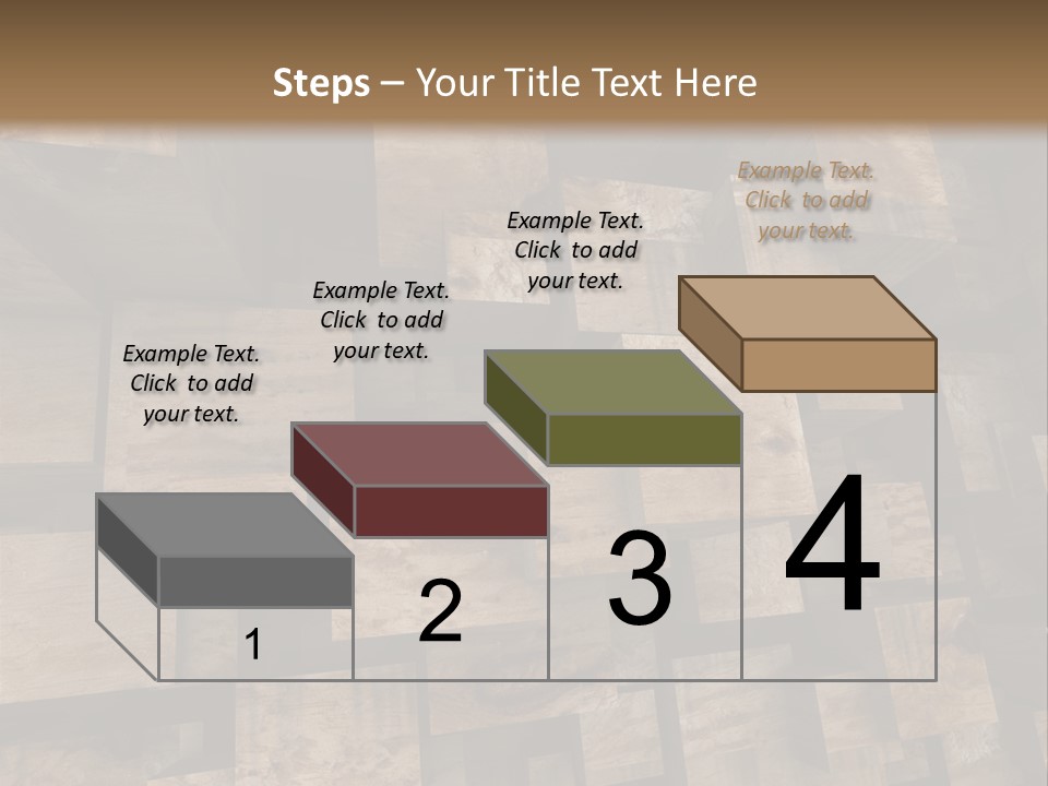 Construction Brut Automatique PowerPoint Template