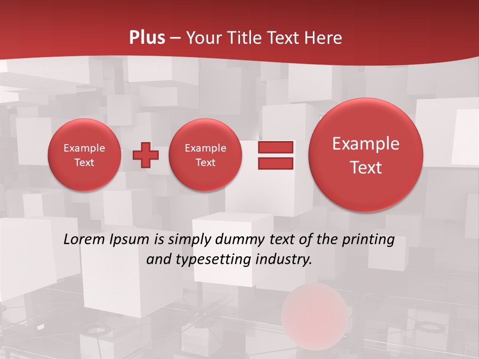 Calcul Algorithmique Topologie PowerPoint Template