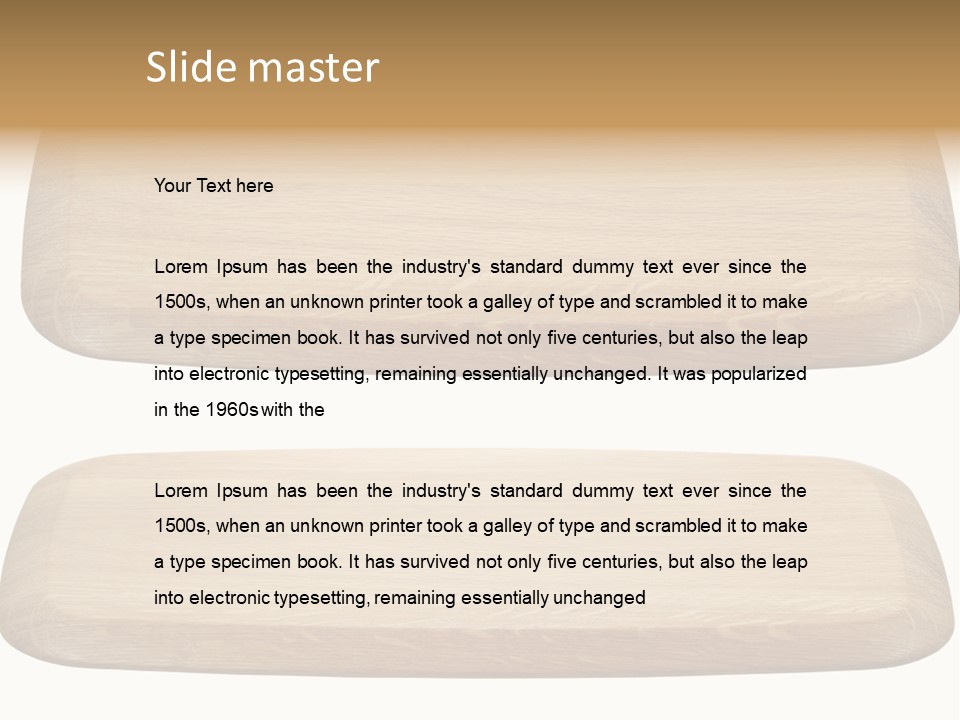 New Plank Item PowerPoint Template