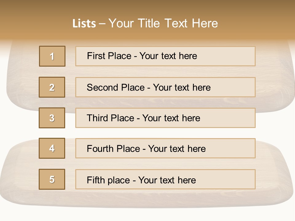 New Plank Item PowerPoint Template