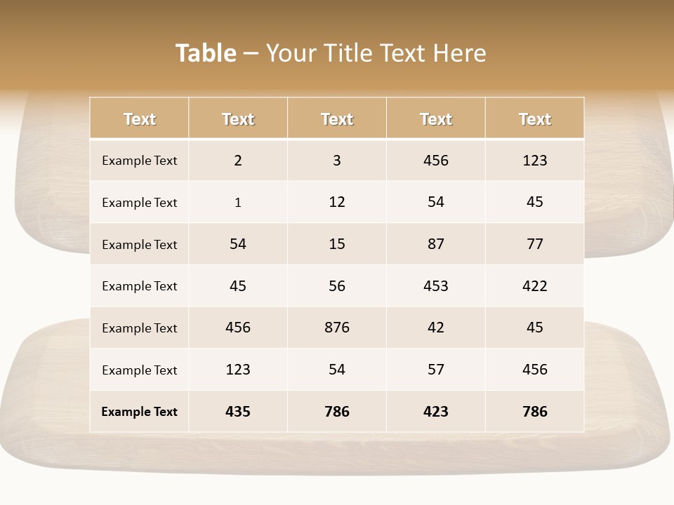 New Plank Item PowerPoint Template